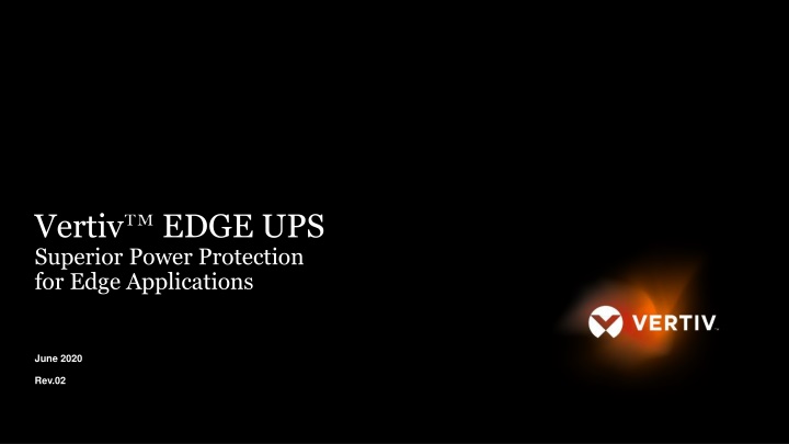 vertiv superior power protection for edge n.w
