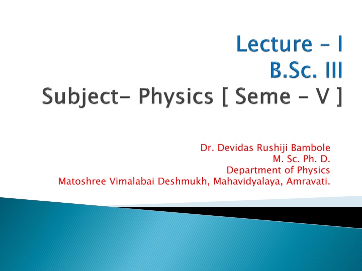 dr devidas rushiji bambole n.w
