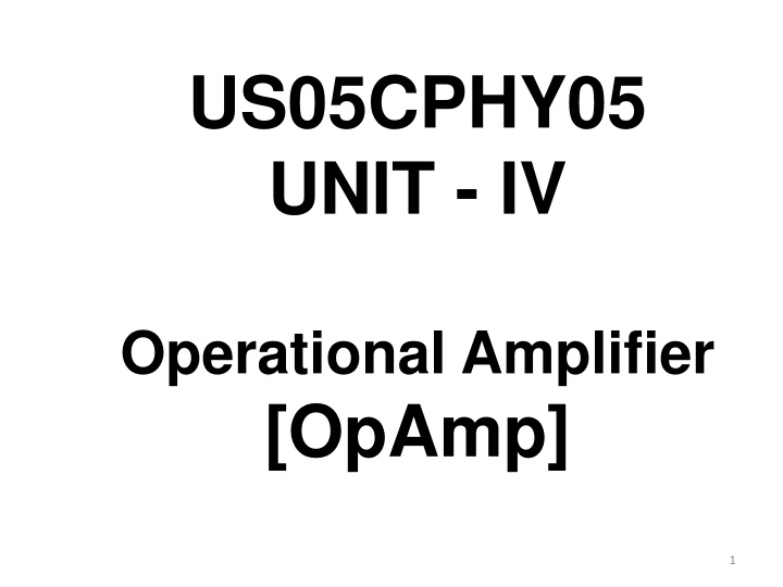 us05cphy05 unit iv n.w