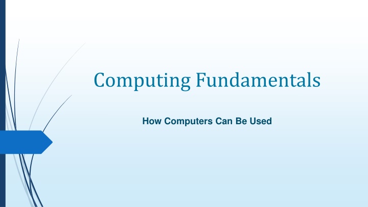 computing fundamentals n.w