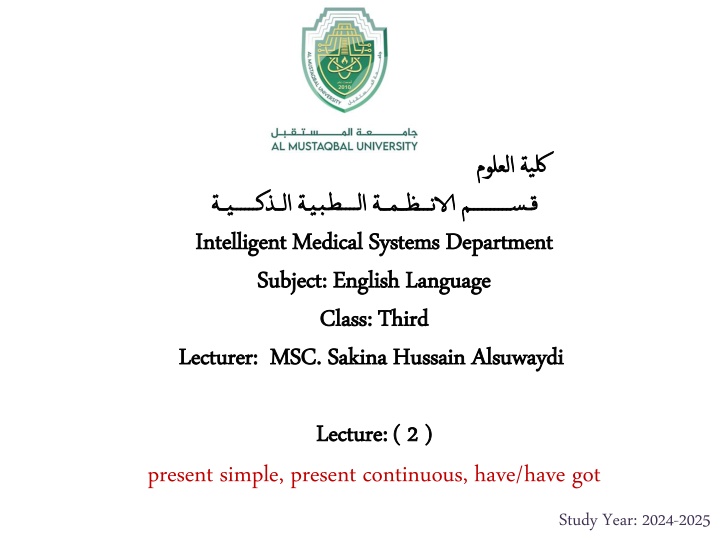 Understanding Present Simple Tense in English Language