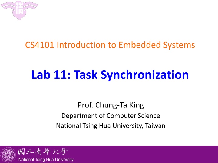 cs4101 introduction to embedded systems n.w