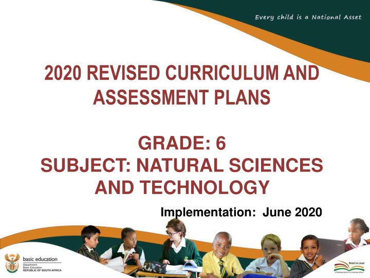 2020 revised curriculum and assessment plans n.w