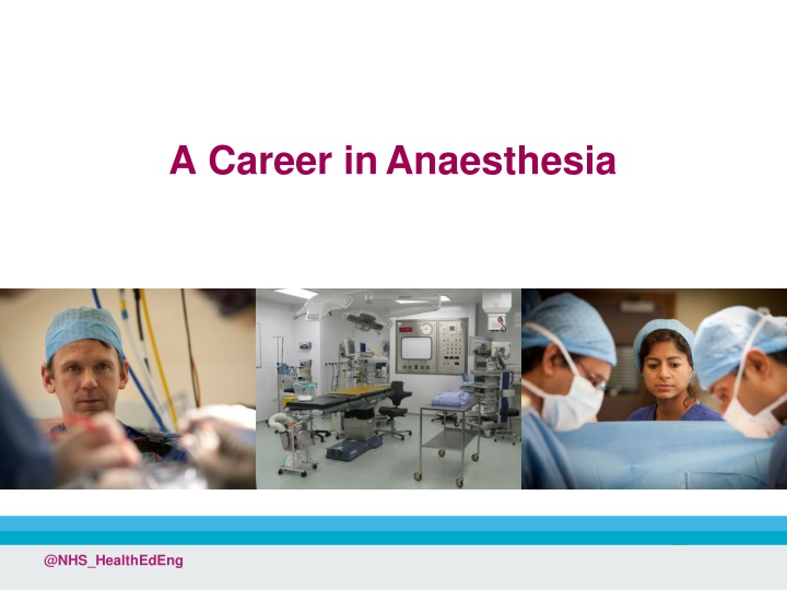 a career in anaesthesia n.w