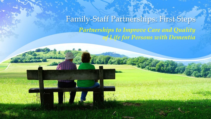 family staff partnerships first steps n.w