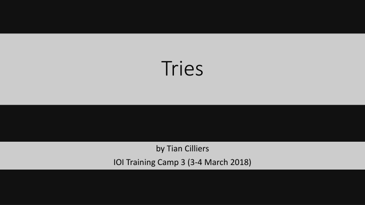 tries n.w