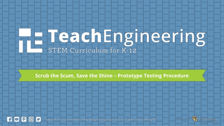 Scrub the Scum, Save the Shine: Prototype Testing Procedure
