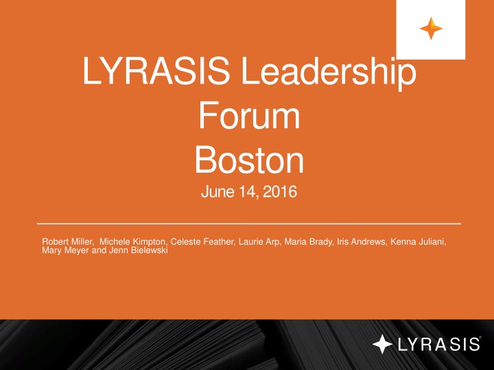 lyrasis leadership forum boston june 14 2016 n.w