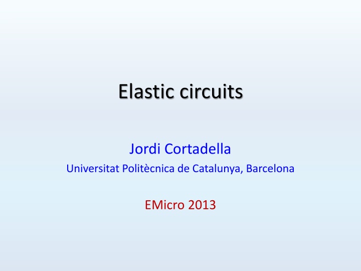 elastic circuits n.w