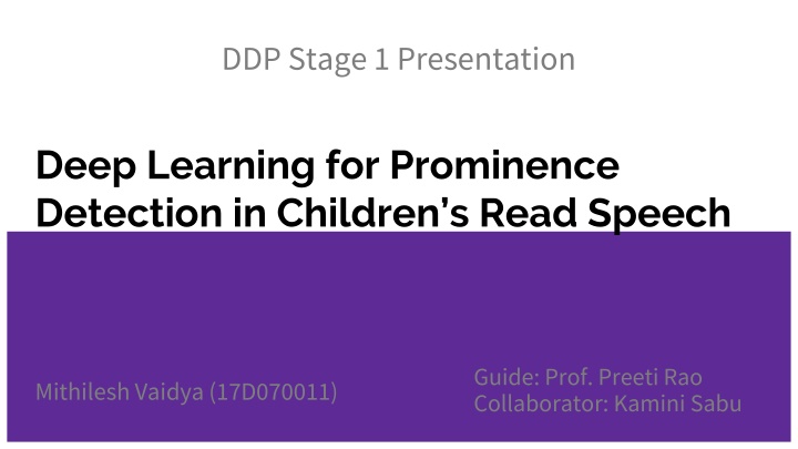 ddp stage 1 presentation n.w