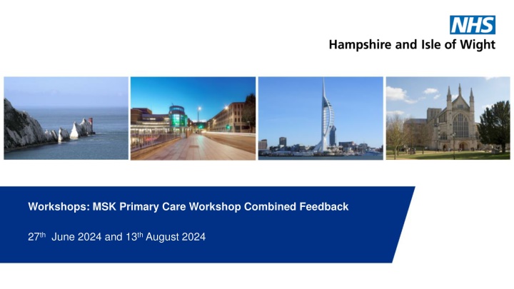 workshops msk primary care workshop combined n.w