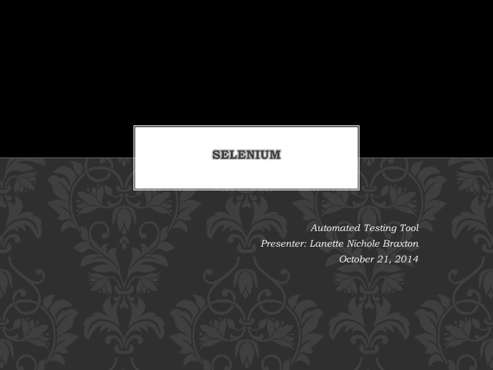 selenium n.w
