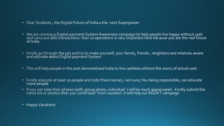 dear students the digital future of india n.w