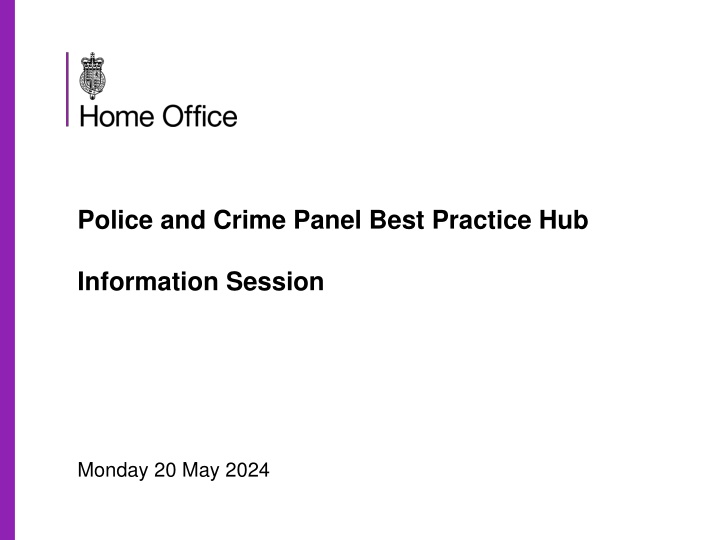 police and crime panel best practice hub n.w