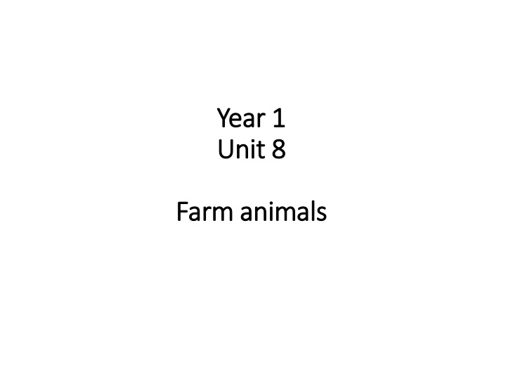 year 1 year 1 unit 8 unit 8 n.w