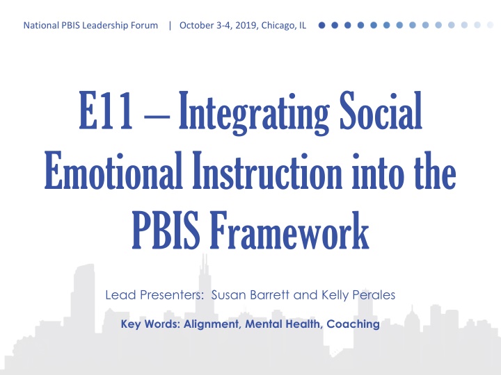 national pbis leadership forum october 3 4 2019 n.w