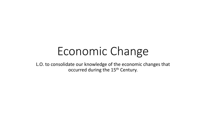 economic change n.w