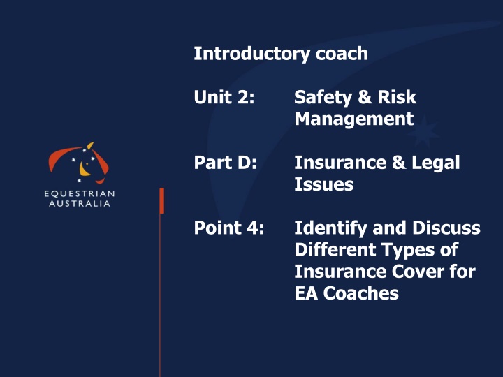 introductory coach n.w