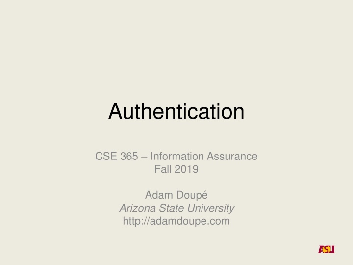 authentication n.w
