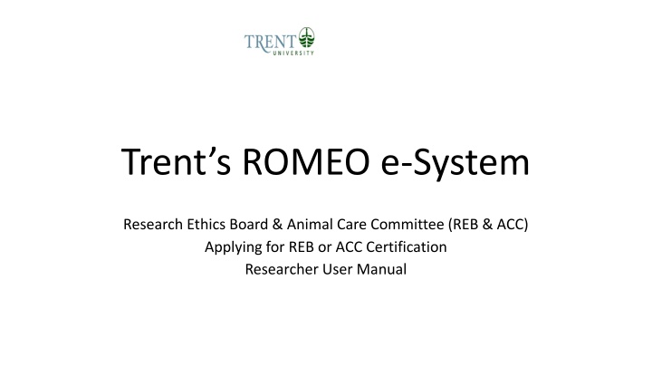 trent s romeo e system n.w