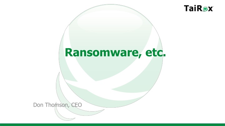 ransomware etc n.w