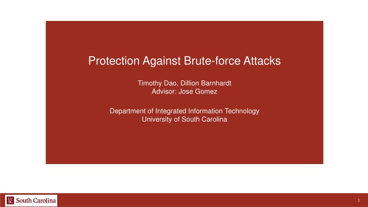 protection against brute force attacks n.w