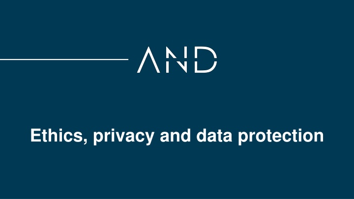 ethics privacy and data protection n.w