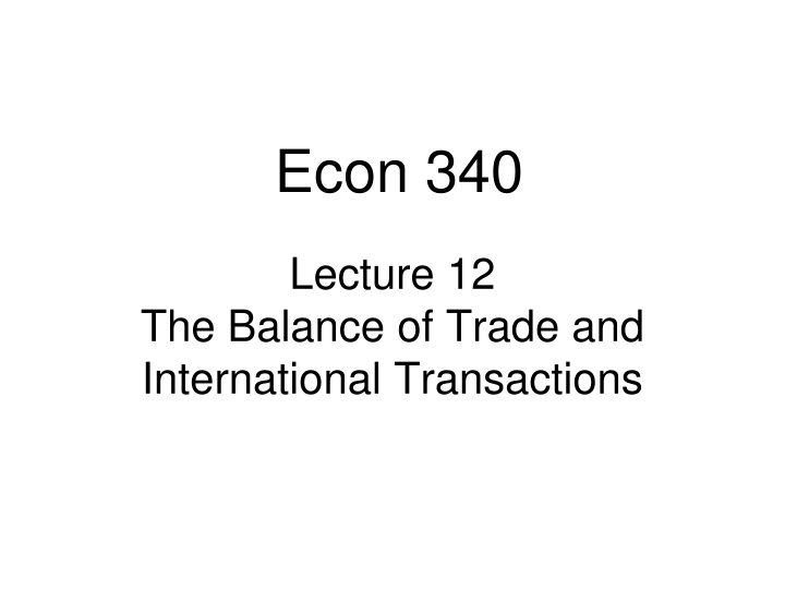 econ 340 n.w