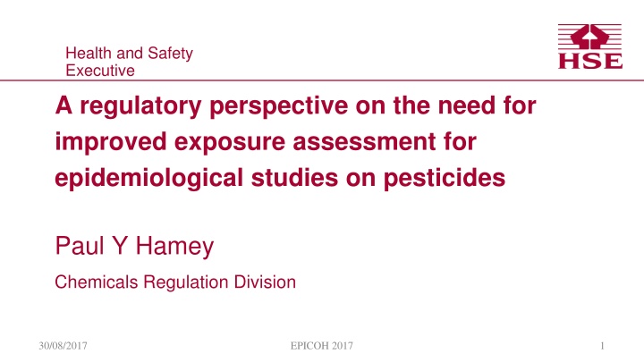 health and safety executive executive n.w