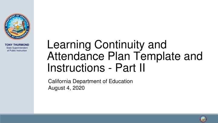 learning continuity and attendance plan template n.w