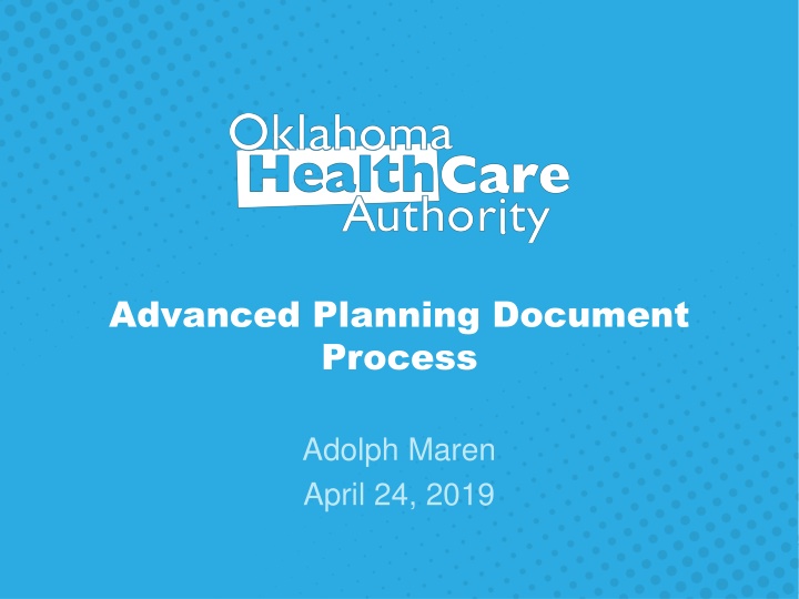 advanced planning document process n.w
