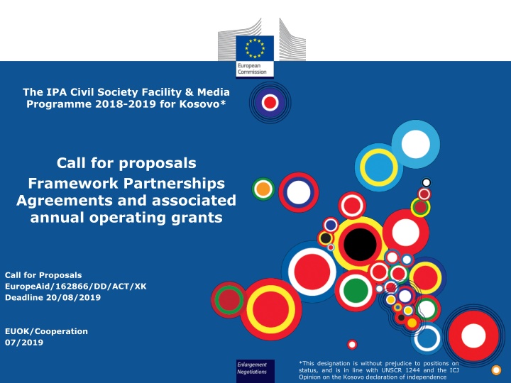 the ipa civil society facility media programme n.w