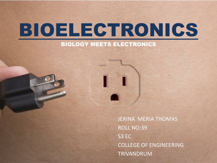bioelectronics biology meets electronics n.w