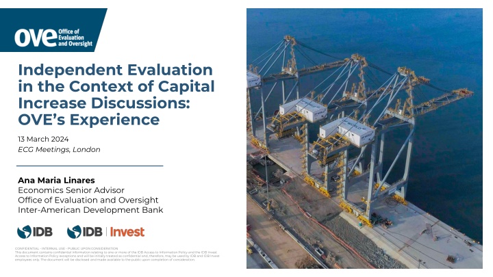 independent evaluation in the context of capital n.w