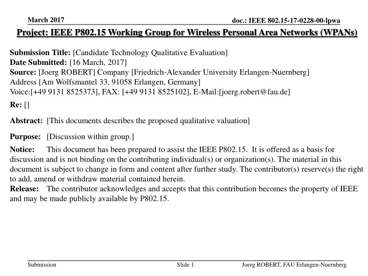 march 2017 project ieee p802 15 working group n.w