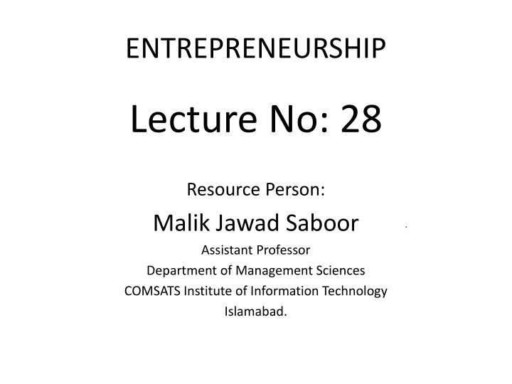 entrepreneurship n.w