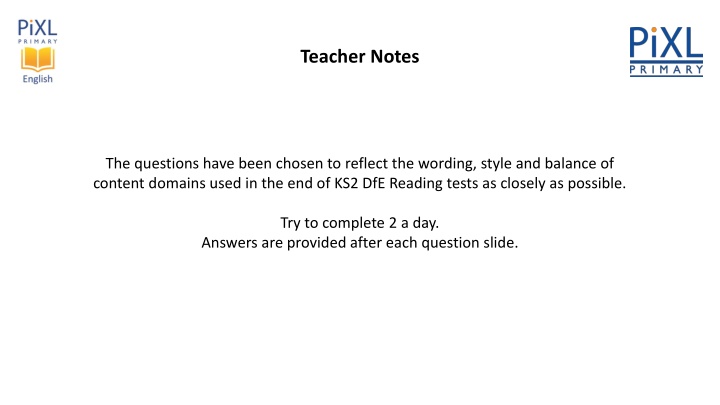 teacher notes n.w
