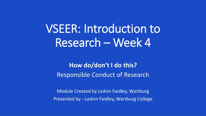 vseer introduction to vseer introduction n.w