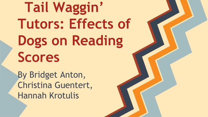 tail waggin tutors effects of dogs on reading n.w