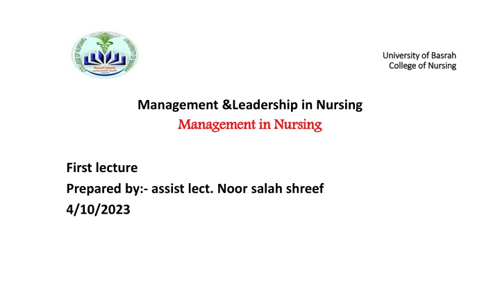 university of university of basrah college n.w
