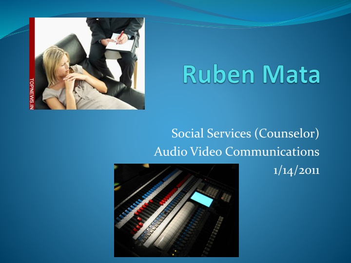 social services counselor audio video n.w