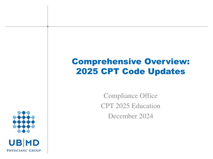 comprehensive overview 2025 cpt code updates n.w