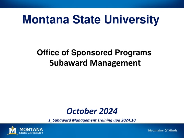 montana state university n.w