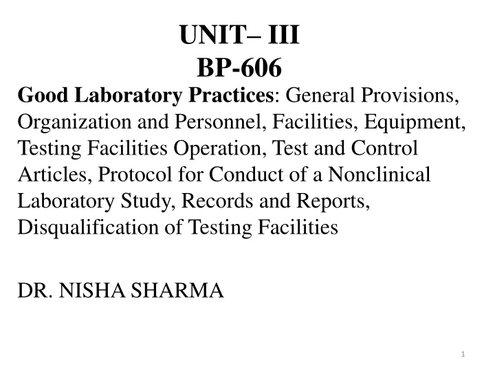 unit iii bp 606 n.w