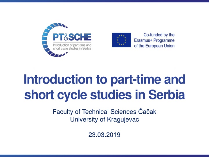 introduction to part time and short cycle studies n.w