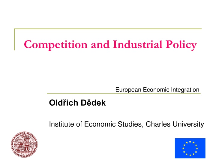 competition and industrial policy n.w