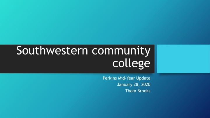 southwestern community n.w