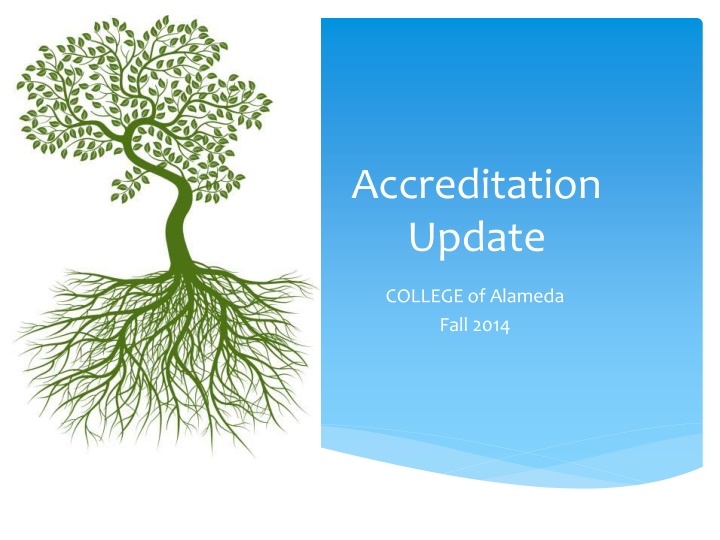 accreditation update n.w