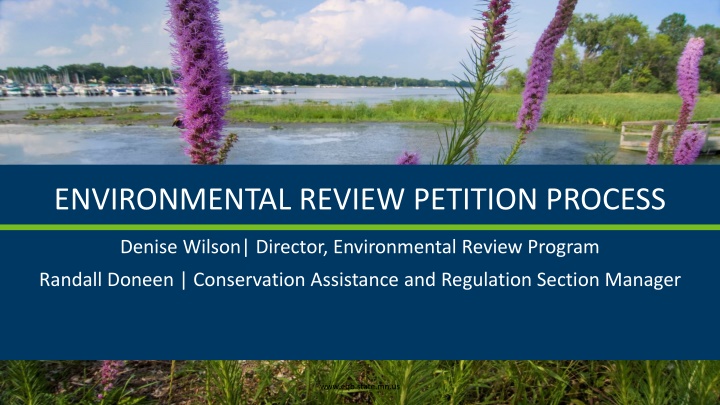 environmental review petition process n.w