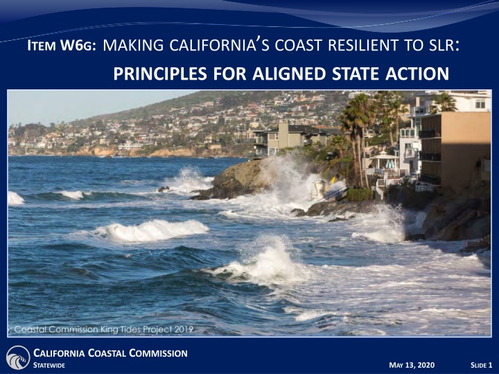 making california s coast resilient n.w